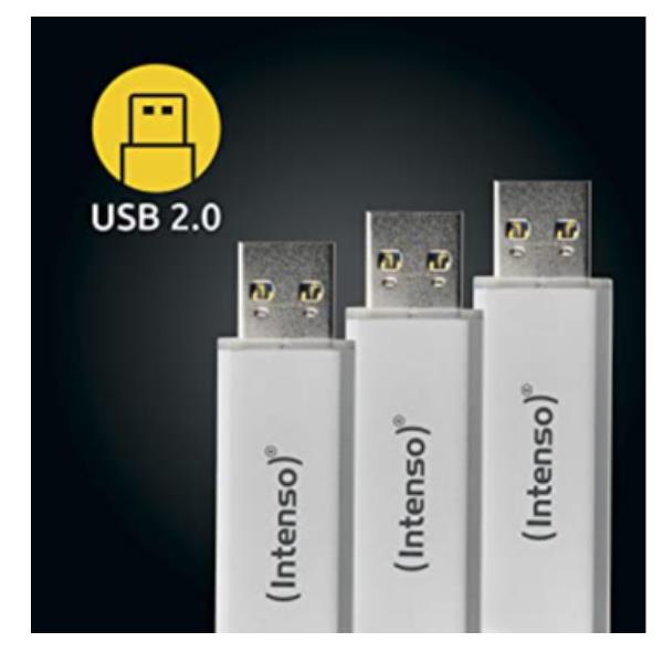 CHIAVETTA 32GB SILVER USB 2.0 3PZ.