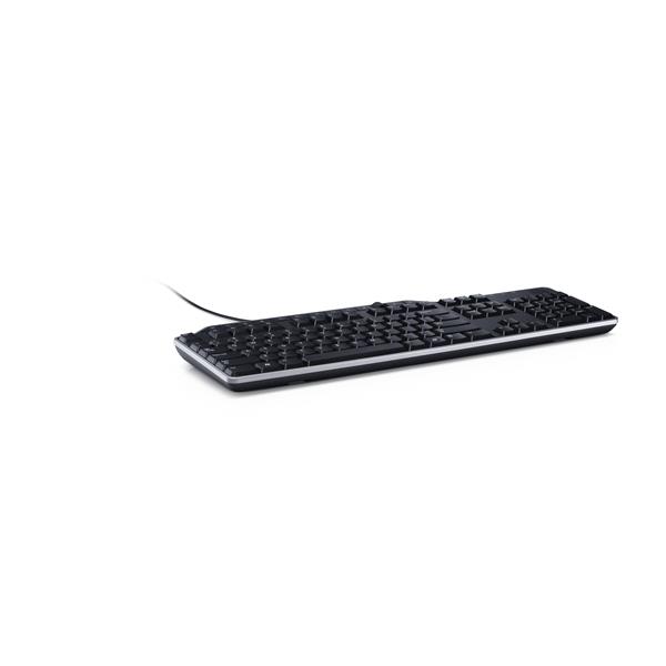 Keyboard US/Euro (QWERTY) Dell KB-522 Wired Business Multimedia …