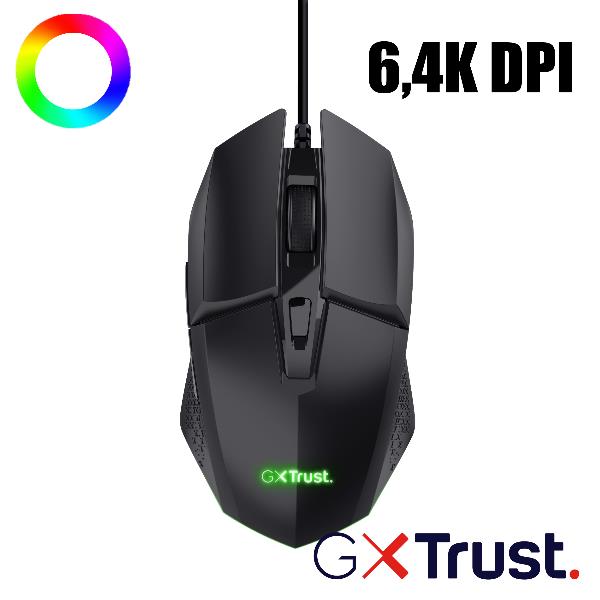 GXT109 FELOX GAMING MOUSE BLACK
