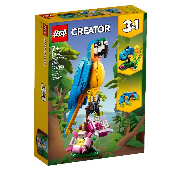 LEGO Creator 3in1 31136 - Exotic Parrot