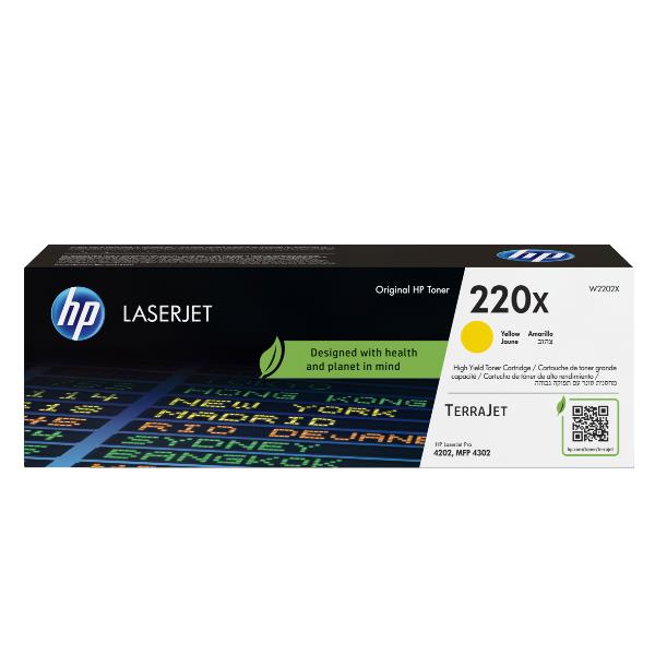 HP 220X TONER GIALLO ALTA RESA PER Color …