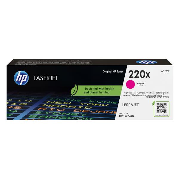 HP 220X TONER MAGENTA PER Color LaserJet Pro …