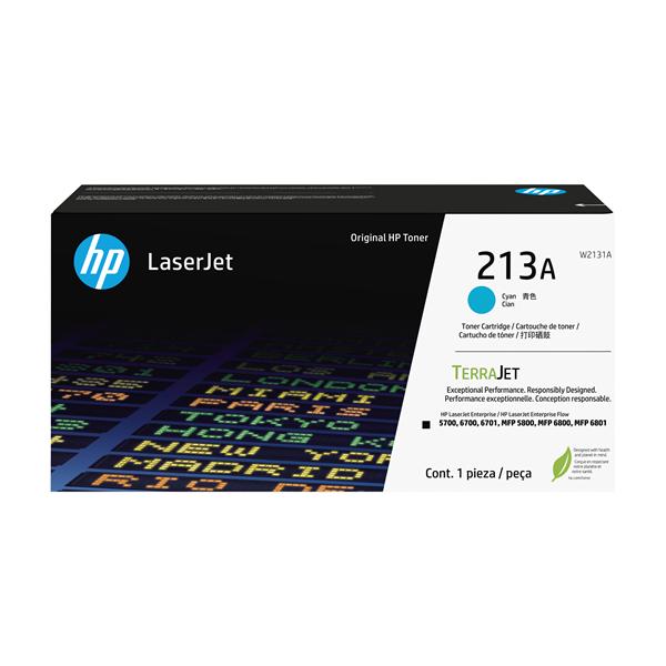 HP 213A TONER CIANO PER COLOR LASERJET 5700dn, …