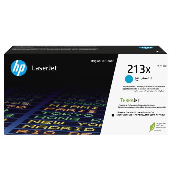 HP 213X TONER CIANO ALTA RESA PER COLOR …