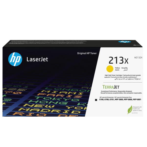 HP 213X TONER GIALLO ALTA RESA PER COLOR …