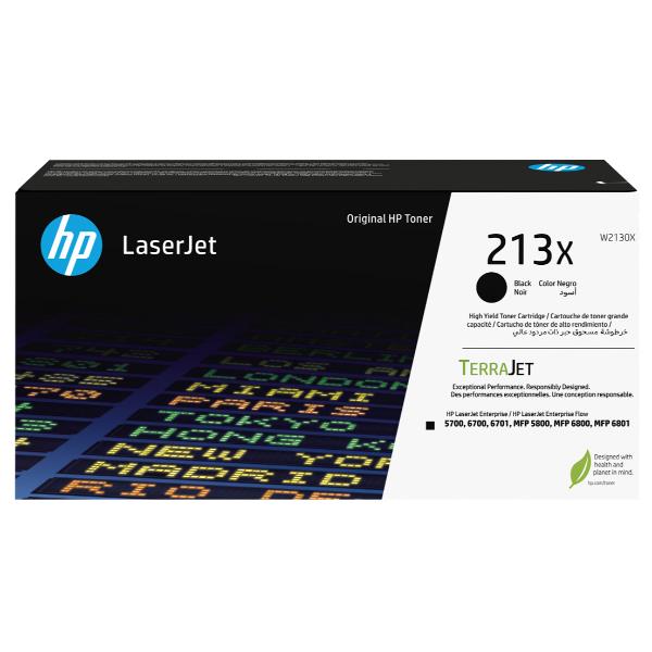 HP 213X TONER NERO ALTA RESA PER COLOR …