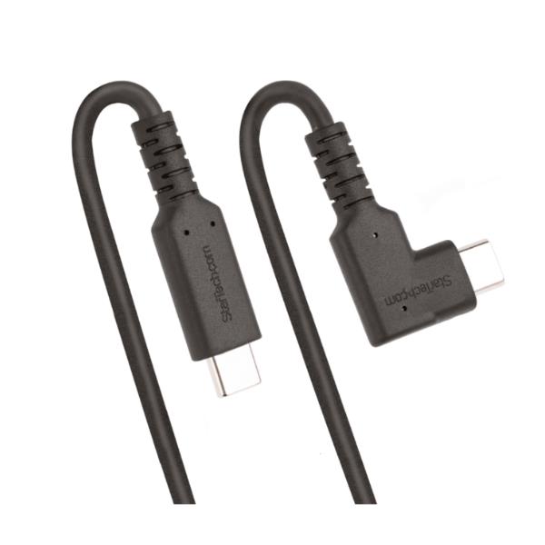 StarTech.com 6ft (2m) Rugged Right Angle USB-C Cable, …