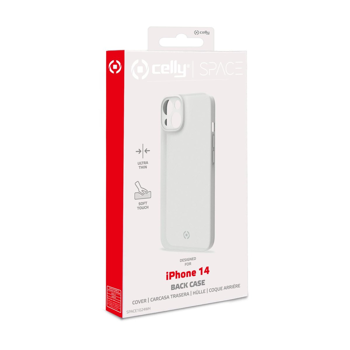 Celly SPACE - Cover per cellulare - TPU …