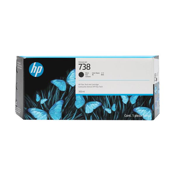 HP INC HP 738 300-ML BLACK DESIGNJET INK