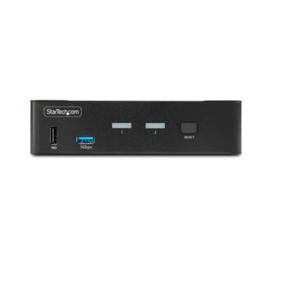 StarTech.com 2-Port DisplayPort KVM Switch, 8K 60Hz / …