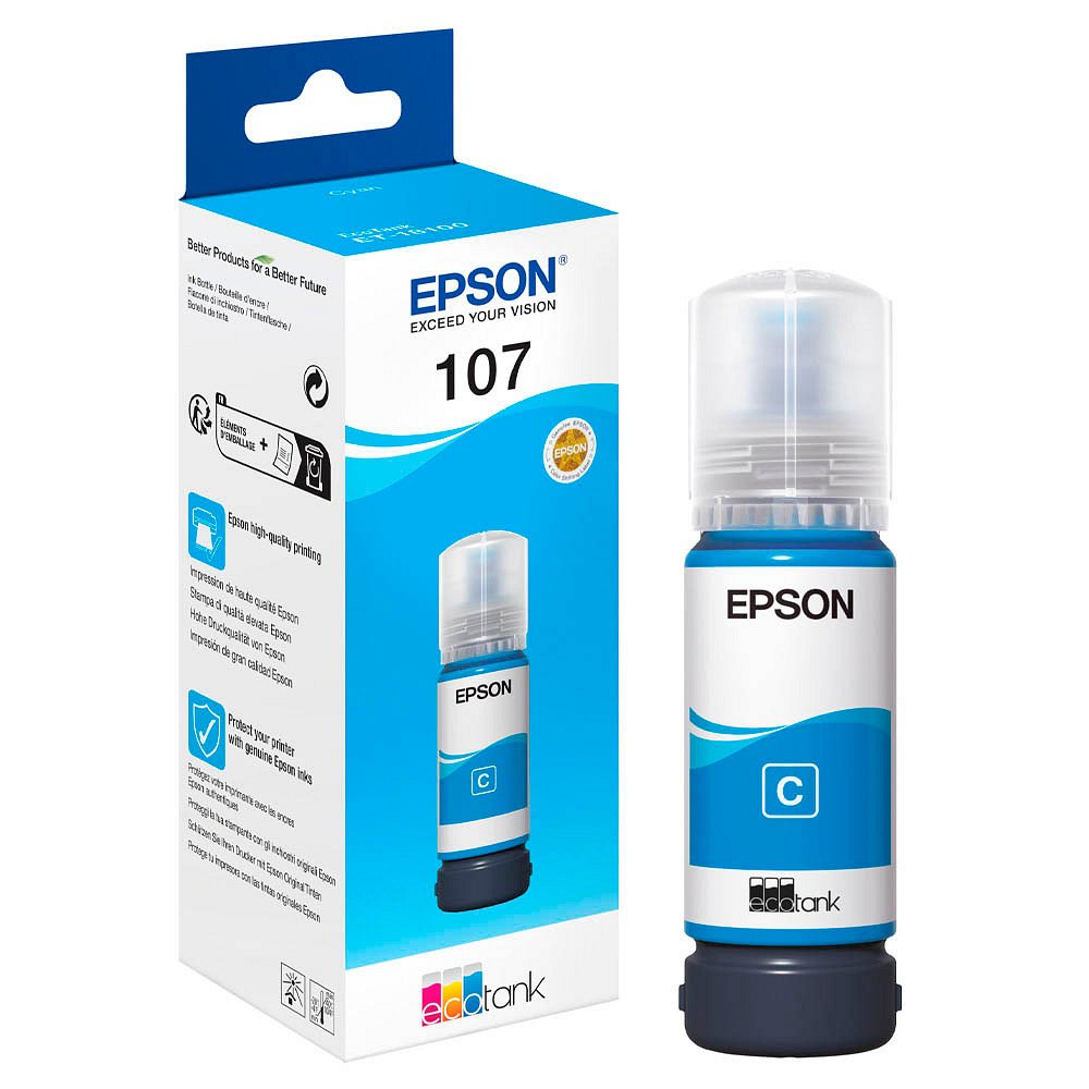 Epson EcoTank 107 - 70 ml - ciano …