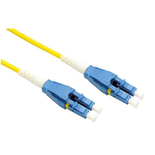 CAVO FIBRA 9/125µM, OS2, LC/LC, DUPLEX, GIALLO, MT. …