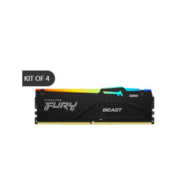 Kingston FURY Beast RGB - DDR5 - kit …