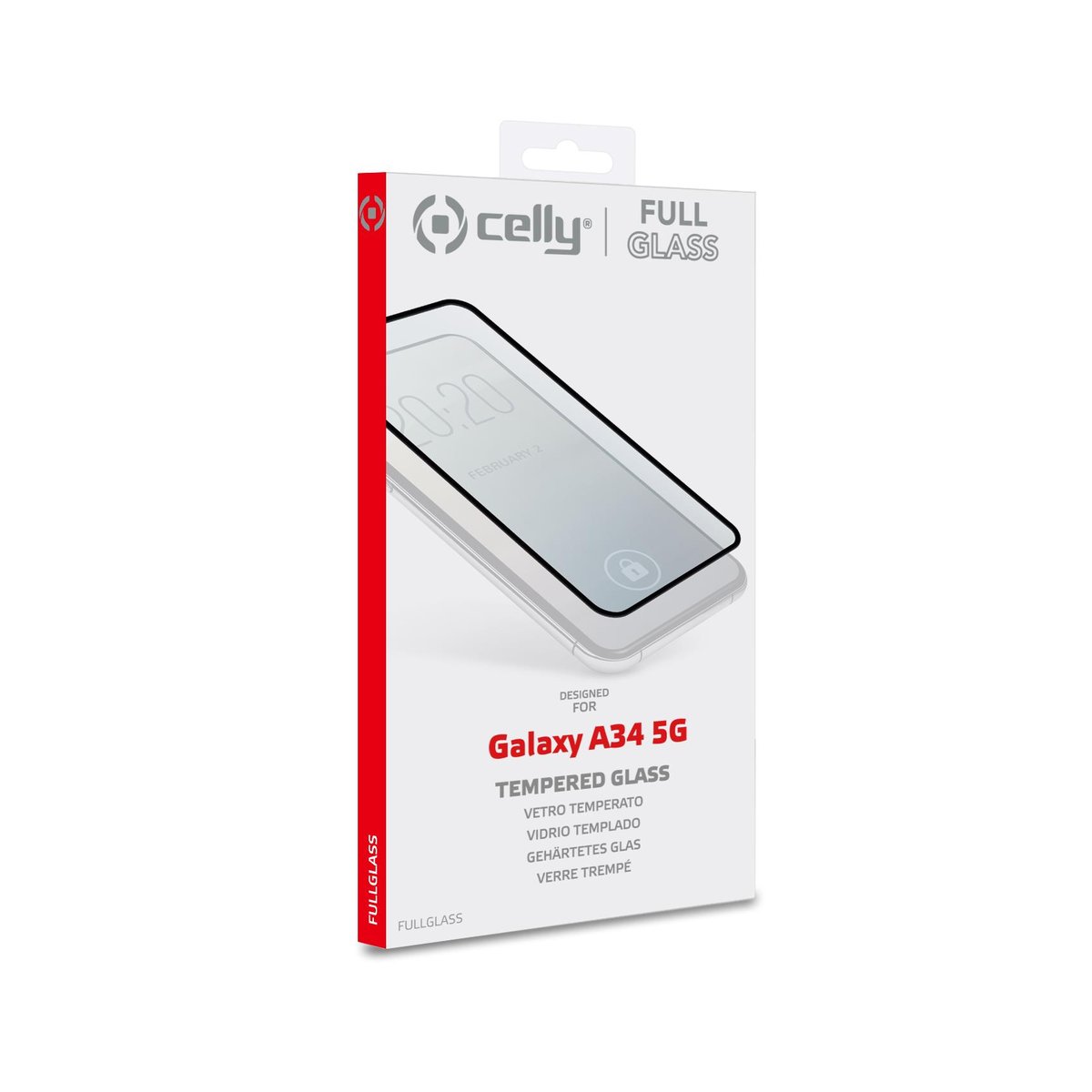 Celly Full Glass - Protezione per schermo per …