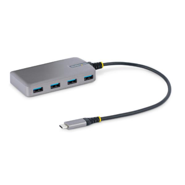 StarTech.com 4-Port USB-C Hub, USB 3.0 5Gbps, Bus …