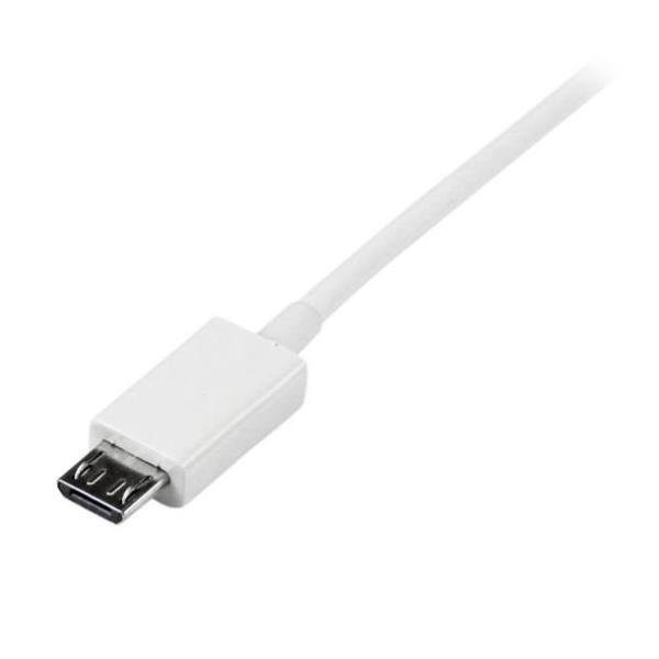 StarTech.com Cavo micro USB bianco 0,5 m - …