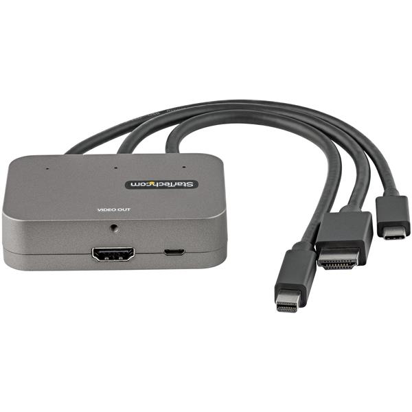 StarTech.com Adattatore Multiporta a HDMI 3-in-1 - Convertitore …