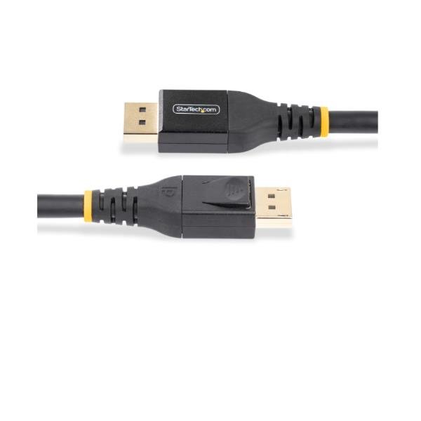 StarTech.com 50ft (15m) VESA-Certified Active DisplayPort 1.4 Cable, …