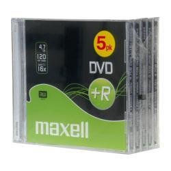 Maxell - 5 x DVD+R - 4.7 GB …