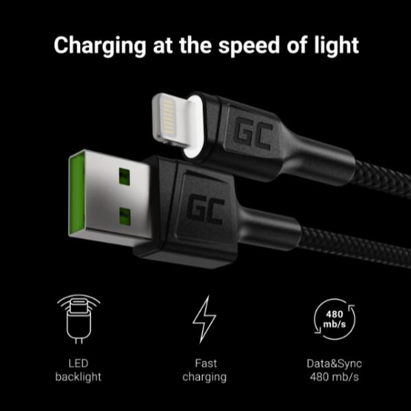 Green Cell GC Ray - Cavo Lightning - …