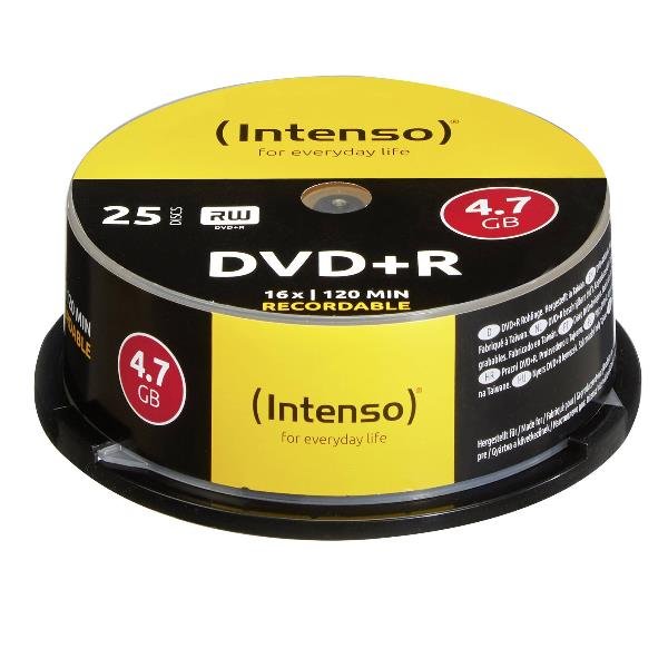 Intenso - 25 x DVD+R - 4.7 GB …