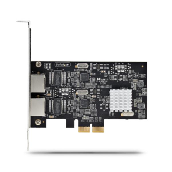 StarTech.com 2-Port 2.5Gbps NBASE-T PCIe Network Card, Intel …