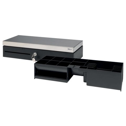 Safescan SD-4617S - Cash Drawer - nero, argento