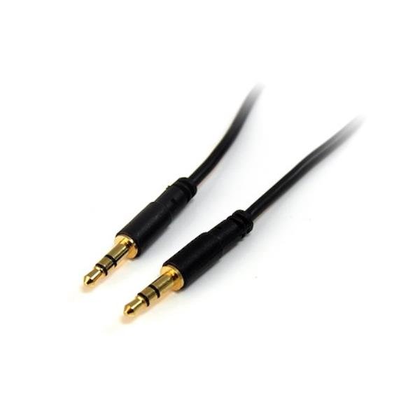 StarTech.com 6 ft Slim 3.5mm Stereo Audio Cable …