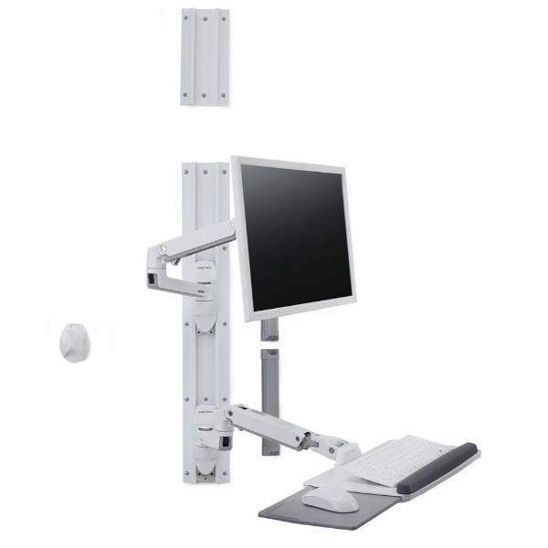 Ergotron LX Wall Mount System - Kit montaggio …