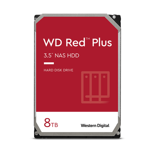 WD Red Plus WD80EFPX - HDD - 8 …