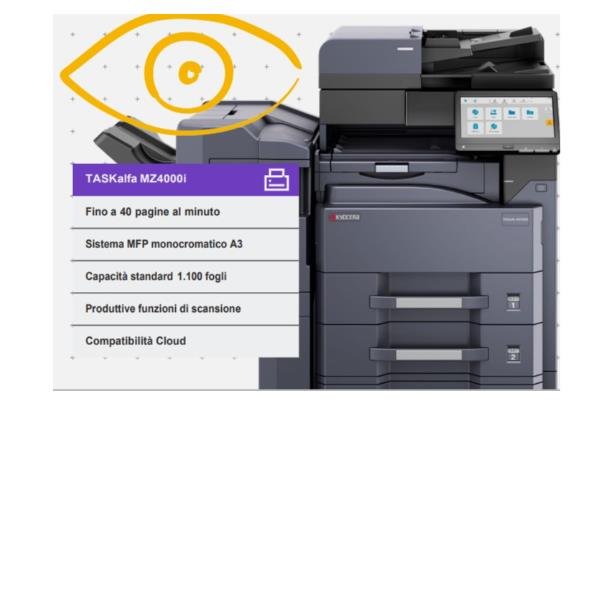 Kyocera TASKalfa MZ4000i - Stampante multifunzione - B/N …