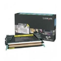 LEXMARK TONER GIALLO C736 X736 X738