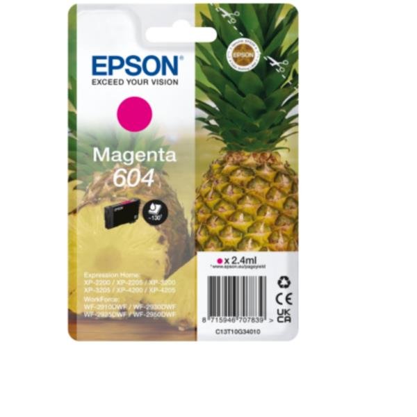Epson 604 - 2.4 ml - magenta - …