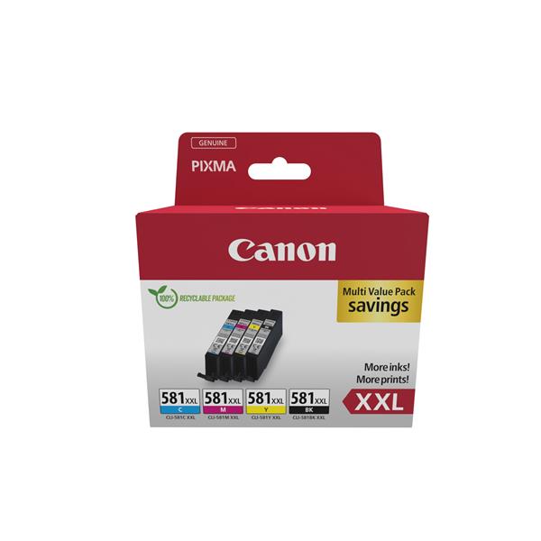Canon CLI-581XXL C/M/Y/BK Multi Pack - Confezione da …