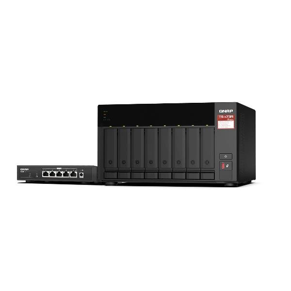 QNAP TS-873A - Server NAS - 8 alloggiamenti …