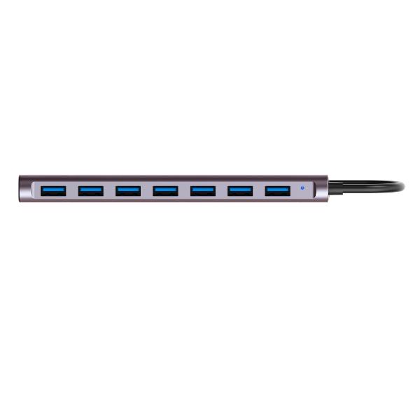 HUB USB 3.0 7 PORTE IN ALLUMINIO CON …