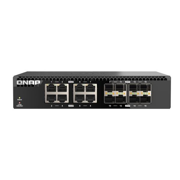 QNAP QSW-3216R-8S8T - Switch - 8 x 100/1000/2.5G/5G/10GBase-T …
