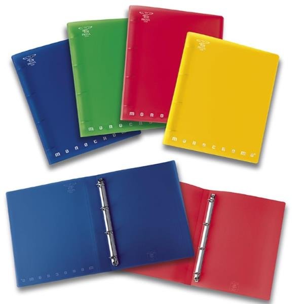 PIGNA Monocromo PPL - Quaderno ad anelli - …