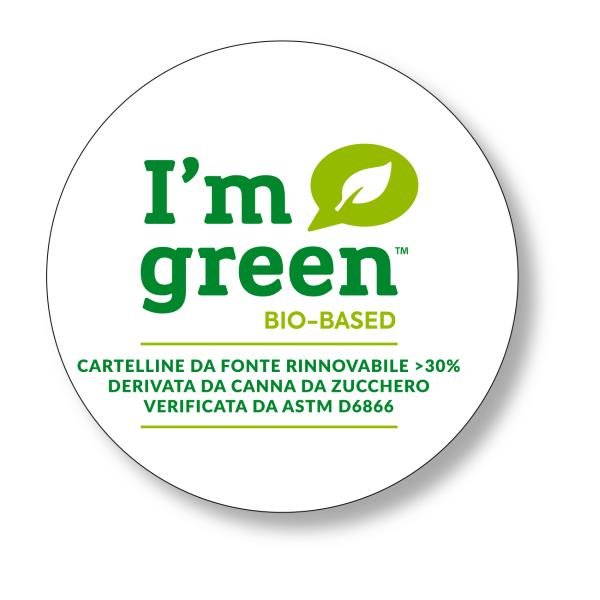 Favorit cartelline colorate in polietilene Bio-based - blu