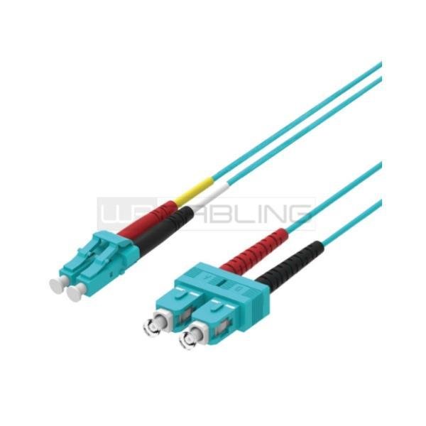 PATCH CORD 2 FIBRE 50/125 OM3 LCD/SCD CAVO …