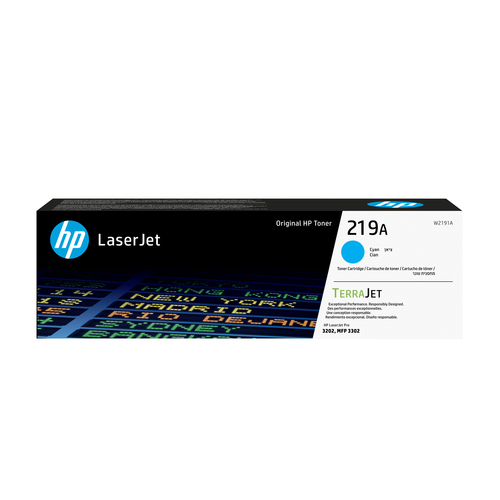 HP INC HP 219A CIANO ORIGINAL LJ TONER