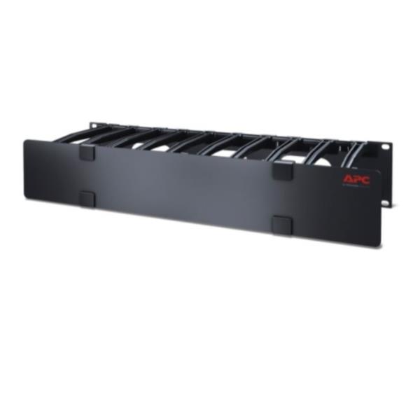APC Horizontal Cable Manager Single-Sided with Cover - …
