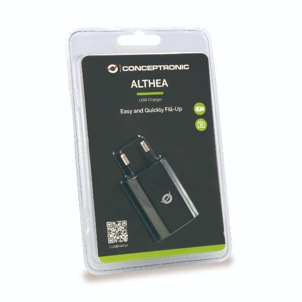 Conceptronic CUSBPWR1A USB Charger 1A - Alimentatore - …