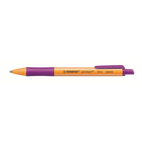 STABILO pointball - Penna a sfera - lilla …