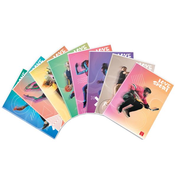BLOCCHI QUADERNI E RUBRICHE - MAXI LOVE SPORT …