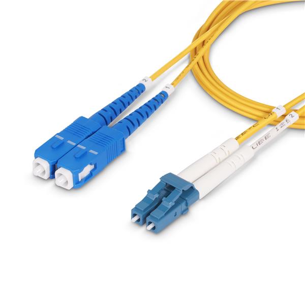 StarTech.com 2m (6ft) LC to SC (UPC) OS2 …