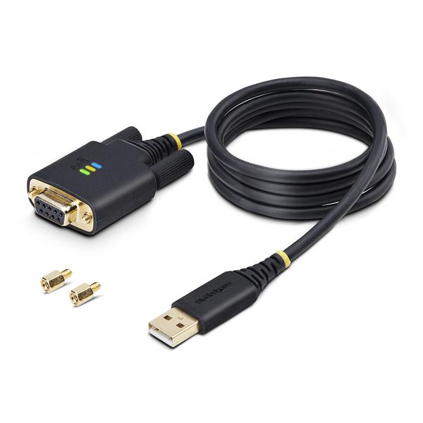 StarTech.com 3ft (1m) USB to Null Modem Serial …