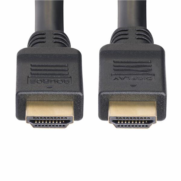 StarTech.com 15m Active HDMI 2.0 Cable, CMP, Plenum …