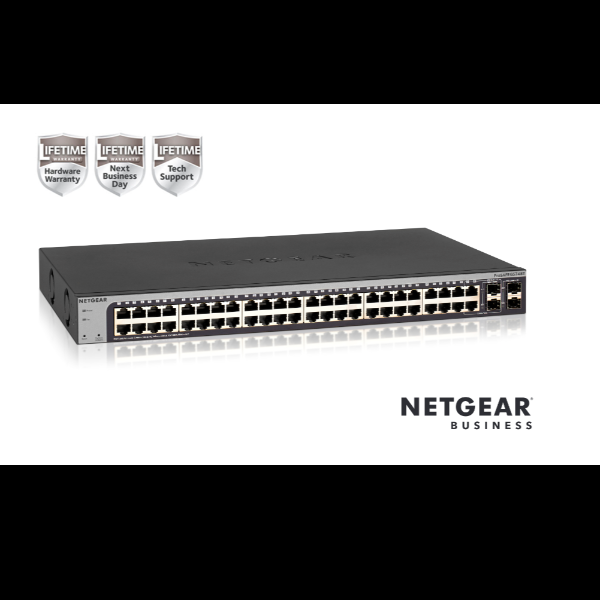 Netgear Switch Smart Managed 48 porte 1G 4SFP