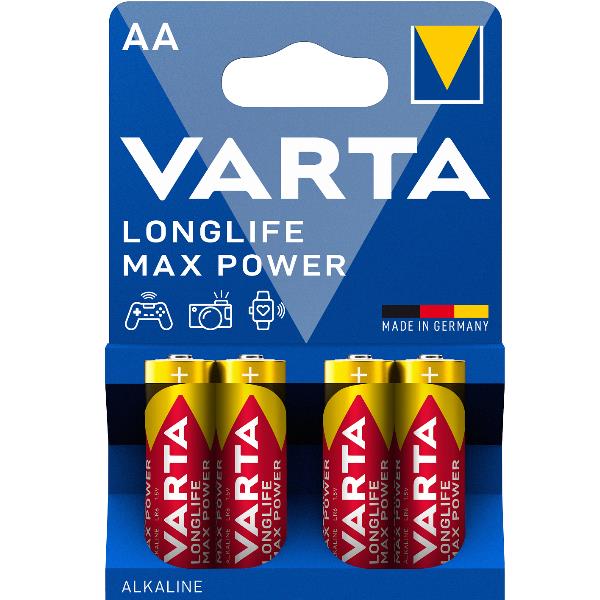 Varta BATTERIE RICARICABILI VARTAACCU POWER AA STILO